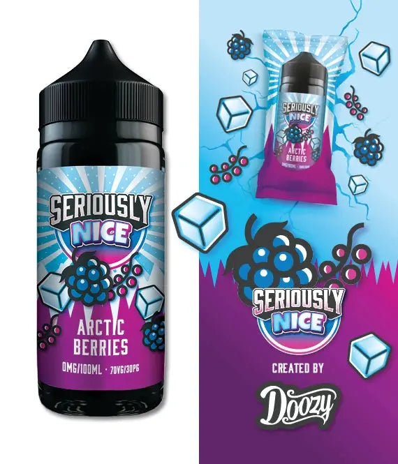 Seriously Nice Arctic Berries E-liquid Shortfill - Scent Vape