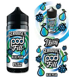 Seriously Pod Fill Blue Pear E-liquid Shortfill