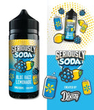 Seriously Soda Blue Razz Lemonade E-liquid Shortfill