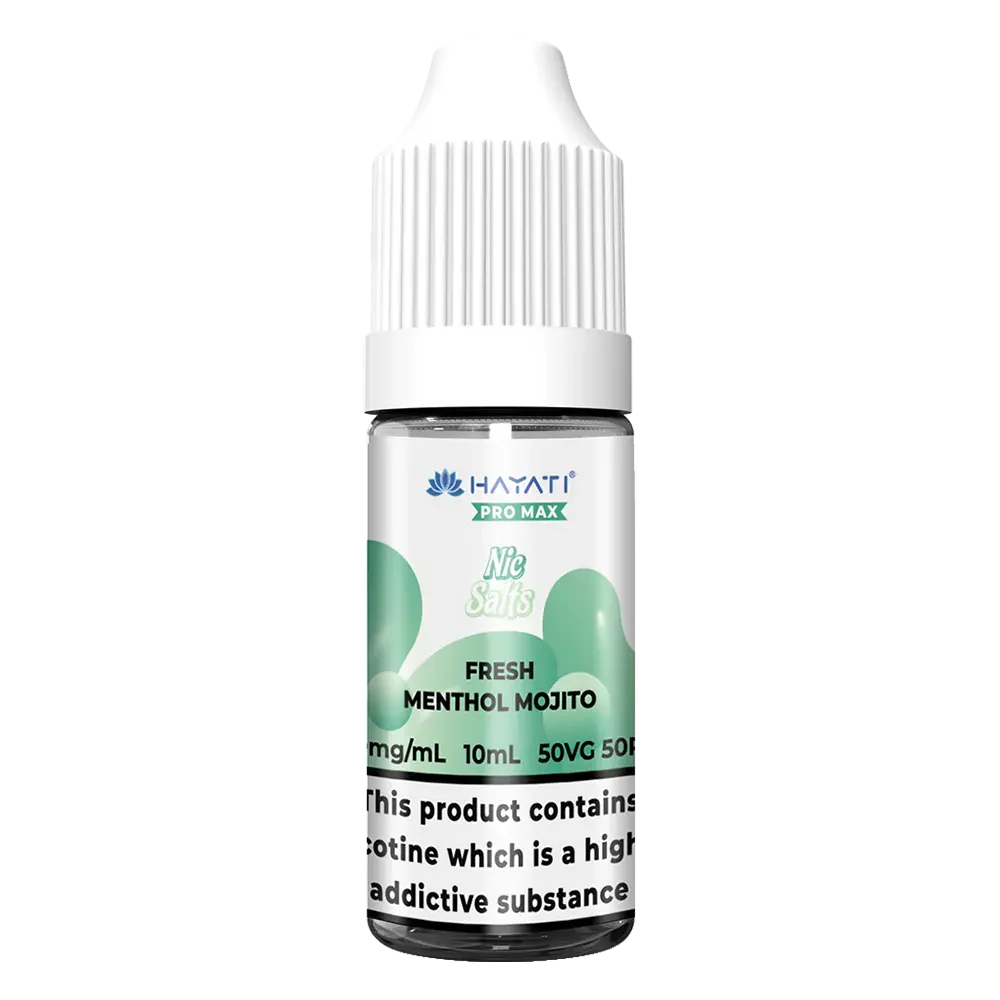 Hayati Pro Max Fresh Menthol Mojito Nic Salt Vape Juice