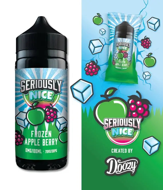 Seriously Nice Frozen Apple Berry E-liquid Shortfill