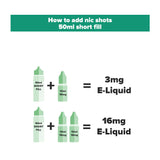 ignite Pineapple Blitz 100ml Shortfill e-Liquid