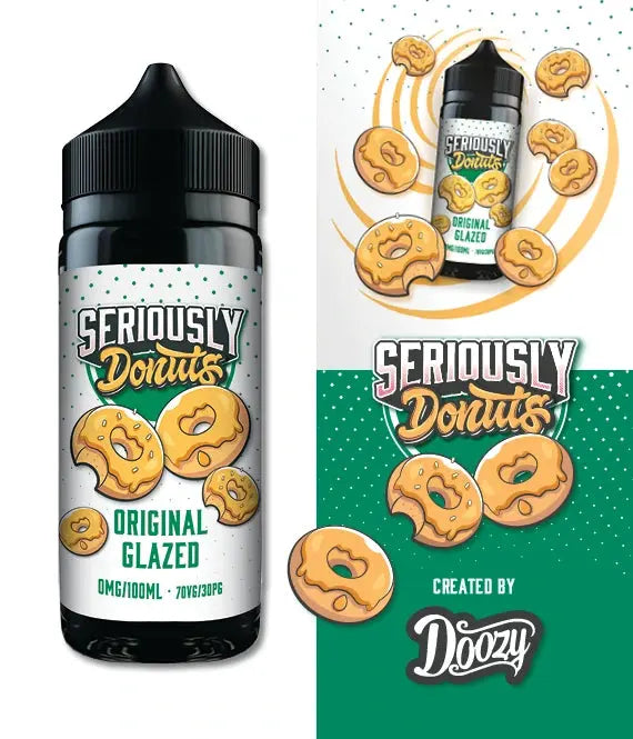 Seriously Donuts Original Glazed E-liquid Shortfill