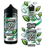 Seriously Pod Fill Spearmint E-liquid Shortfill - Scent Vape