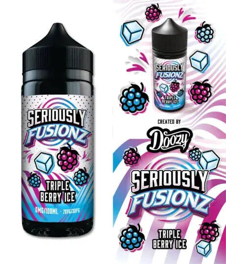 Seriously Fusionz Triple Berry Ice E-liquid Shortfill