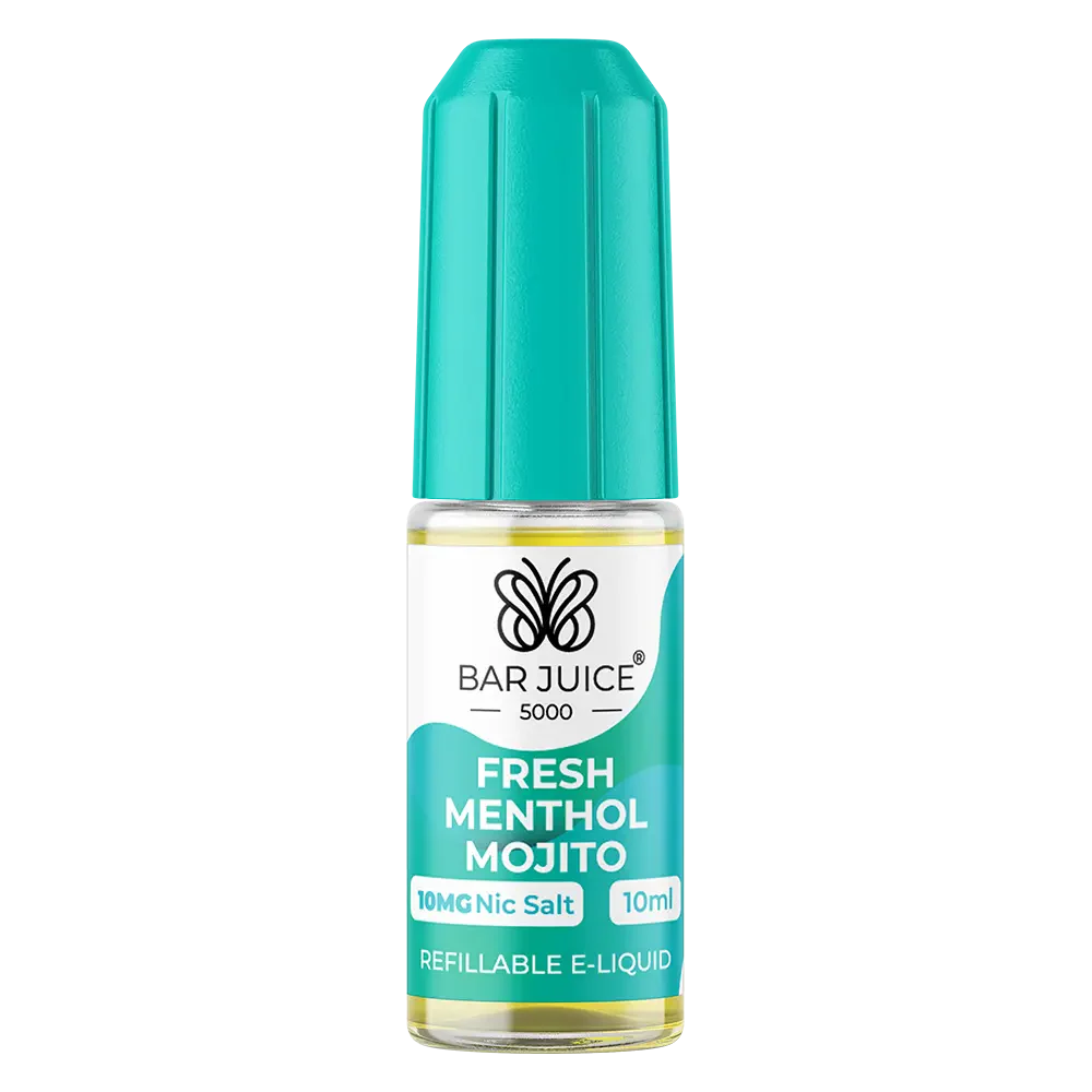 Bar Juice 5000 Fresh Menthol Mojito Nic Salt Vape juice 10ml