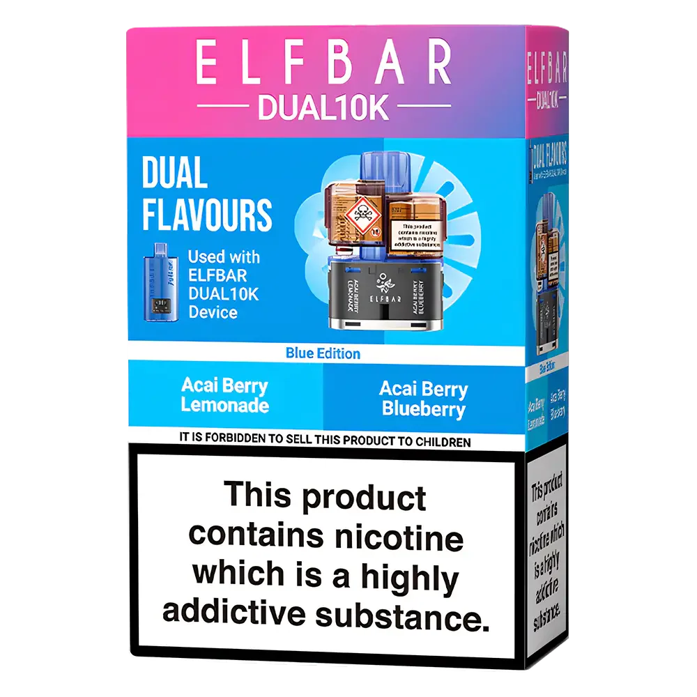Elf Bar Dual 10K Prefilled Pods