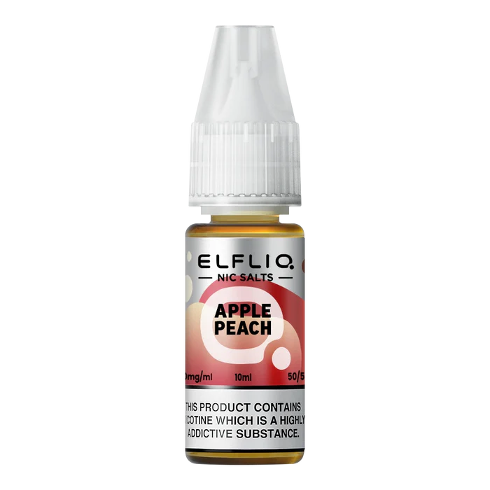 Elf Bar ElfLiq Apple Peach Nic Salt Vape Juice