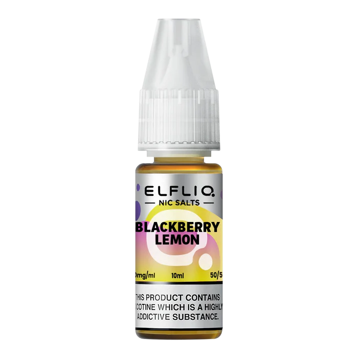 Elf Bar ElfLiq Blackberry Lemon Nic Salt Vape Juice