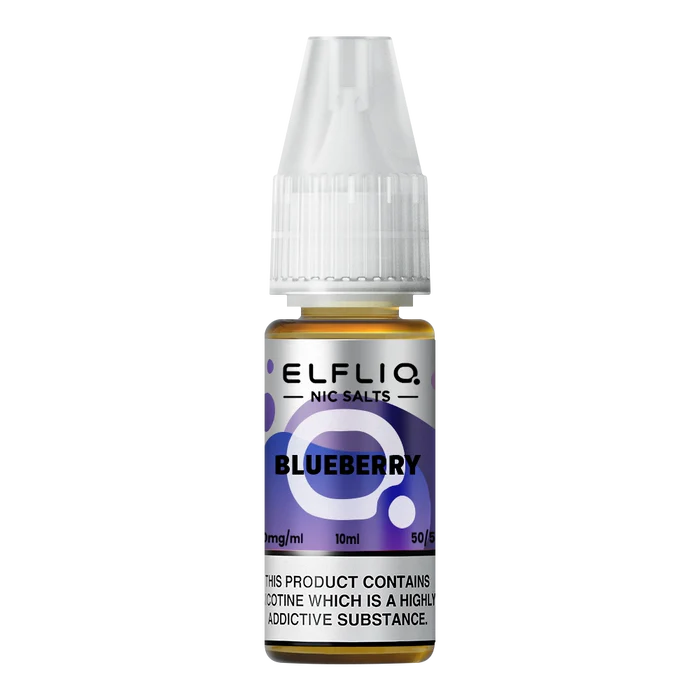 Elf Bar ElfLiq Blueberry Nic Salt Vape Juice