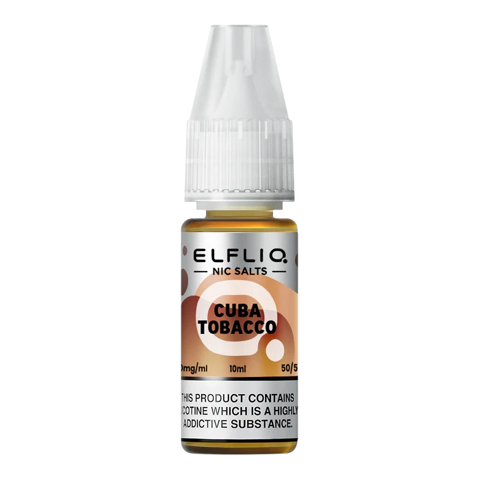Elf Bar ElfLiq Cuba Tobacco Nic Salt Vape Juice