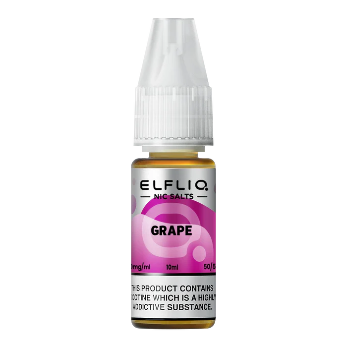 Elf Bar ElfLiq Grape Nic Salt Vape Juice