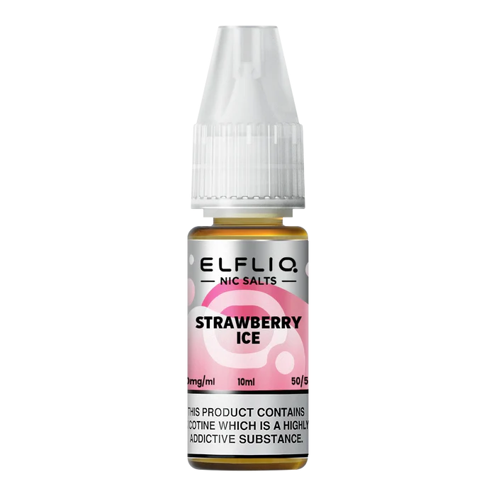 Elf Bar ElfLiq Strawberry Ice Nic Salt Vape Juice