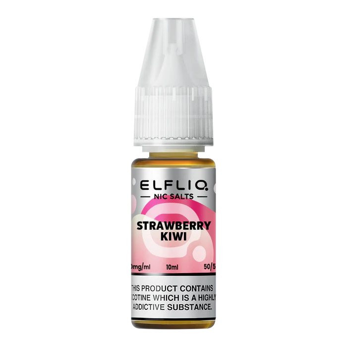 Elf Bar ElfLiq Strawberry Kiwi Nic Salt Vape Juice 10ml