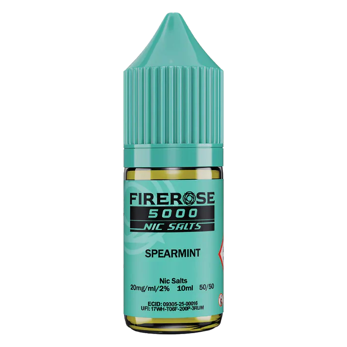 Spearmint Elux Firerose 5000 Nic Salt Vape Juice
