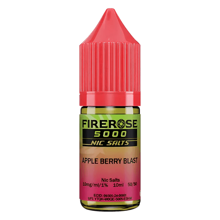 Apple Berry Blast Elux Firerose 5000 Nic Salt Vape Juice - Scent Vape
