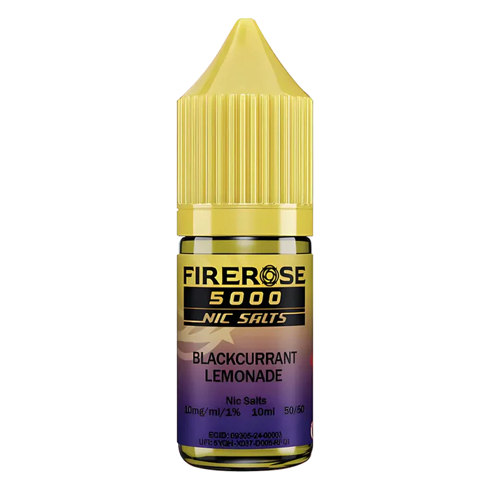 Blackcurrant Lemonade Elux Firerose 5000 Nic Salt Vape Juice