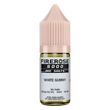 White Gummy Elux Firerose 5000 Nic Salt Vape Juice