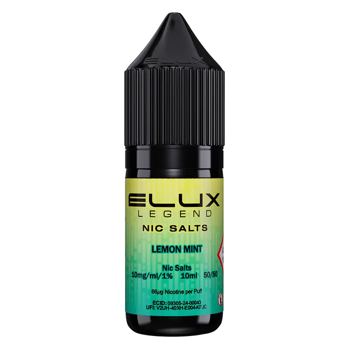 Lemon Mint Elux Legend Nic Salt Vape Juice