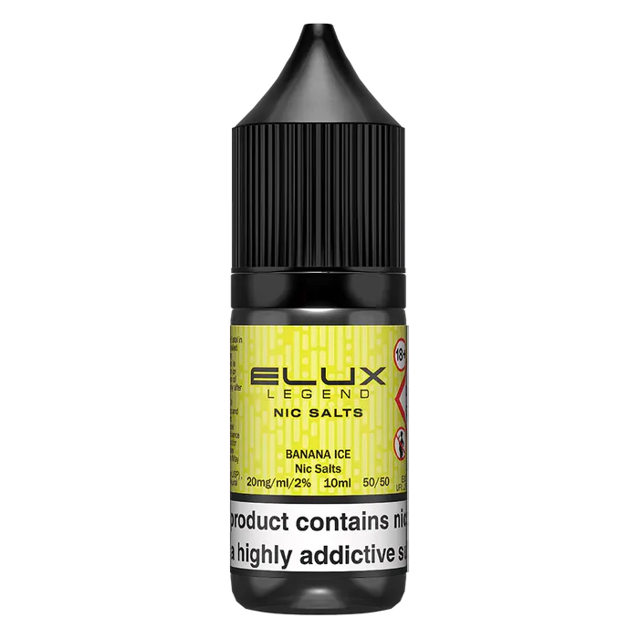 Banana Ice Elux Legend Nic Salt Vape Juice