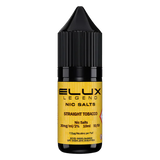 Straight Tobacco Elux Legend Nic Salt E-Liquid