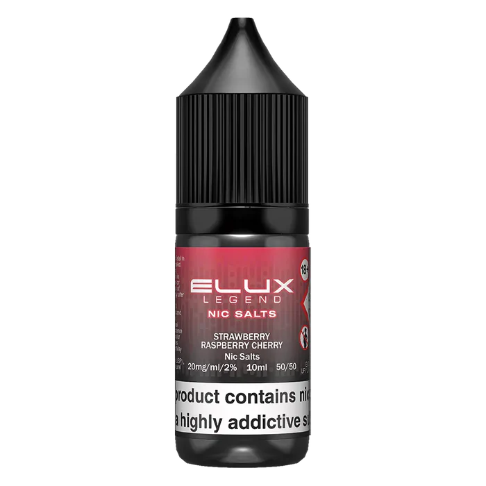 Strawberry Raspberry Cherry Elux Legend Nic Salt E-Liquid
