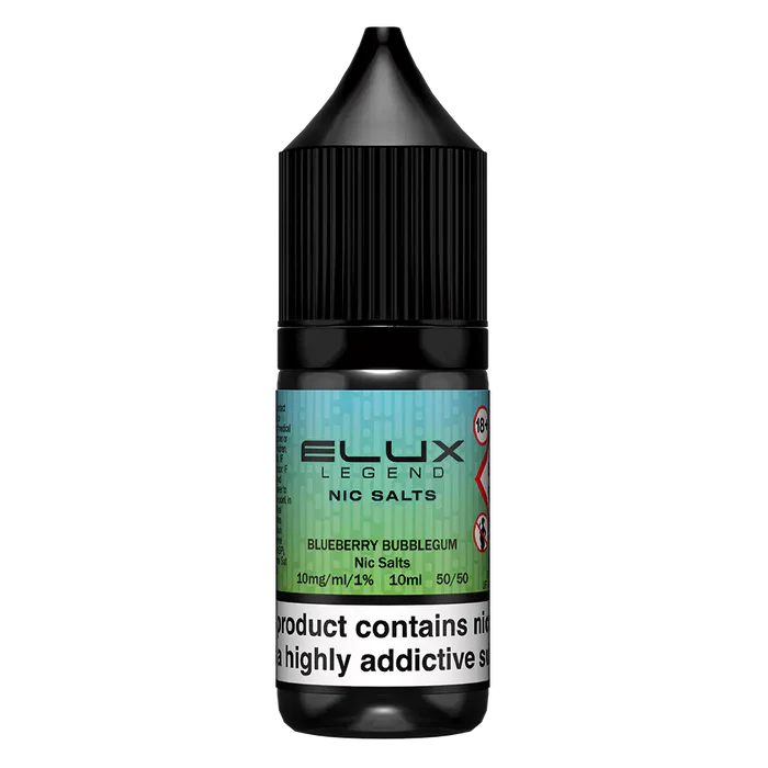 Blueberry Bubblegum Elux Legend Nic Salt Vape Juice