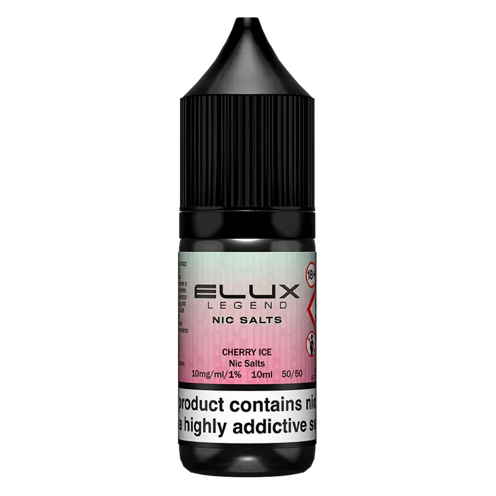 Cherry Ice Elux Legend Nic Salt Vape Juice