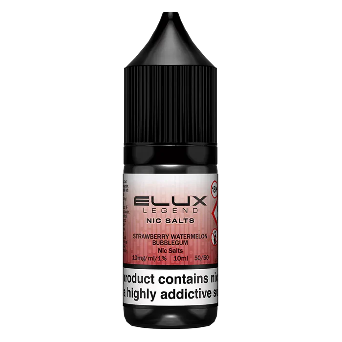 Strawberry Watermelon Bubblegum Elux Legend Nic Salt E-Liquid