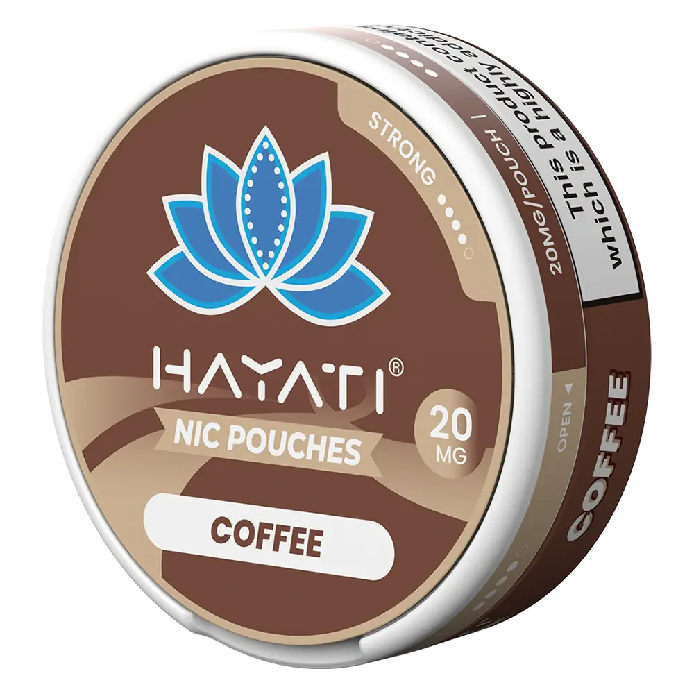 Hayati Coffee Tobacco-Free Nicotine Pouches Can
