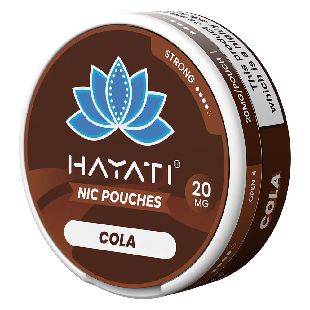 Hayati Cola Tobacco-Free Nicotine Pouches Can