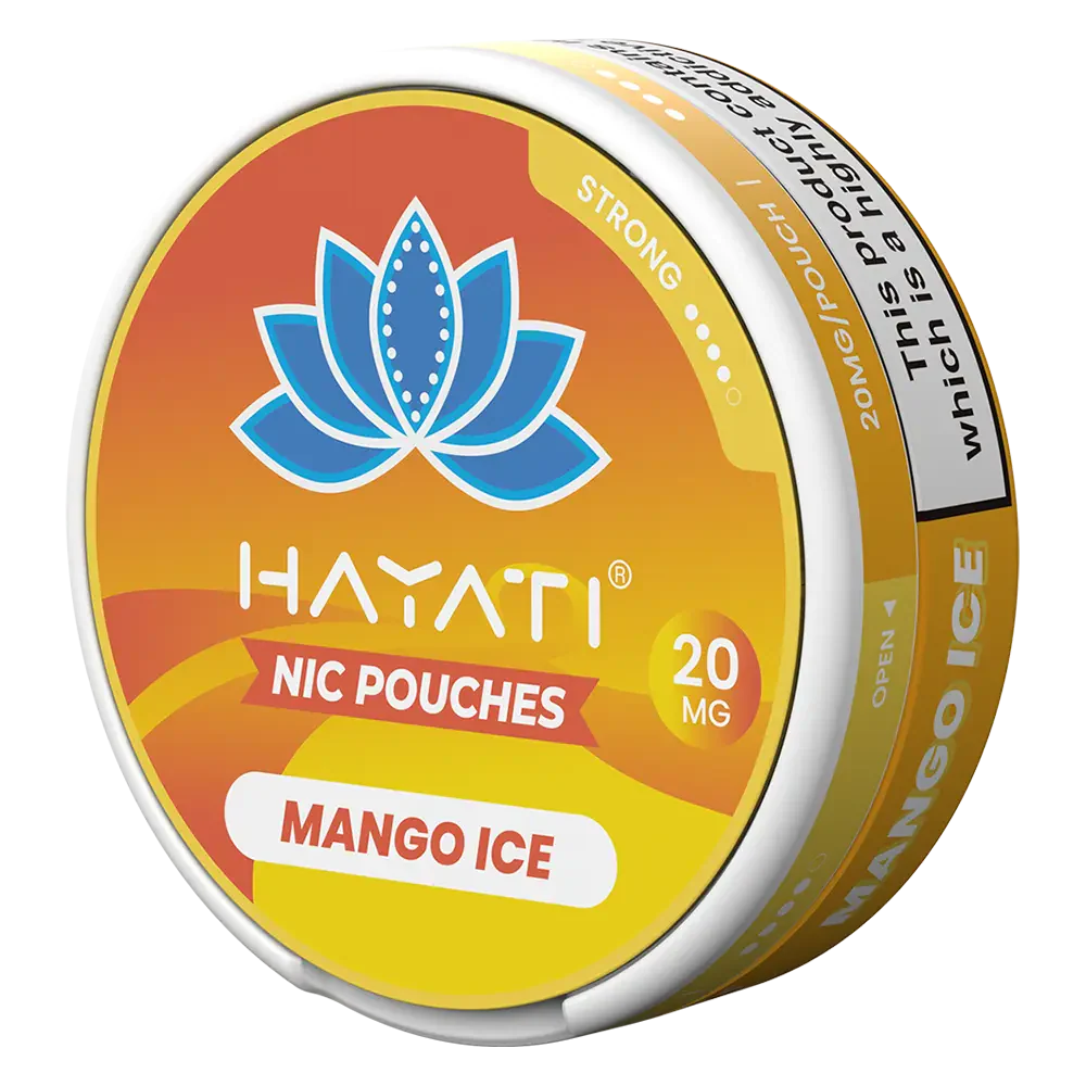 Hayati Mango Ice Tobacco-Free Nicotine Pouches Can