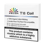 Innokin Endura T18E Coils 1.5 Ohms, Pack of 5