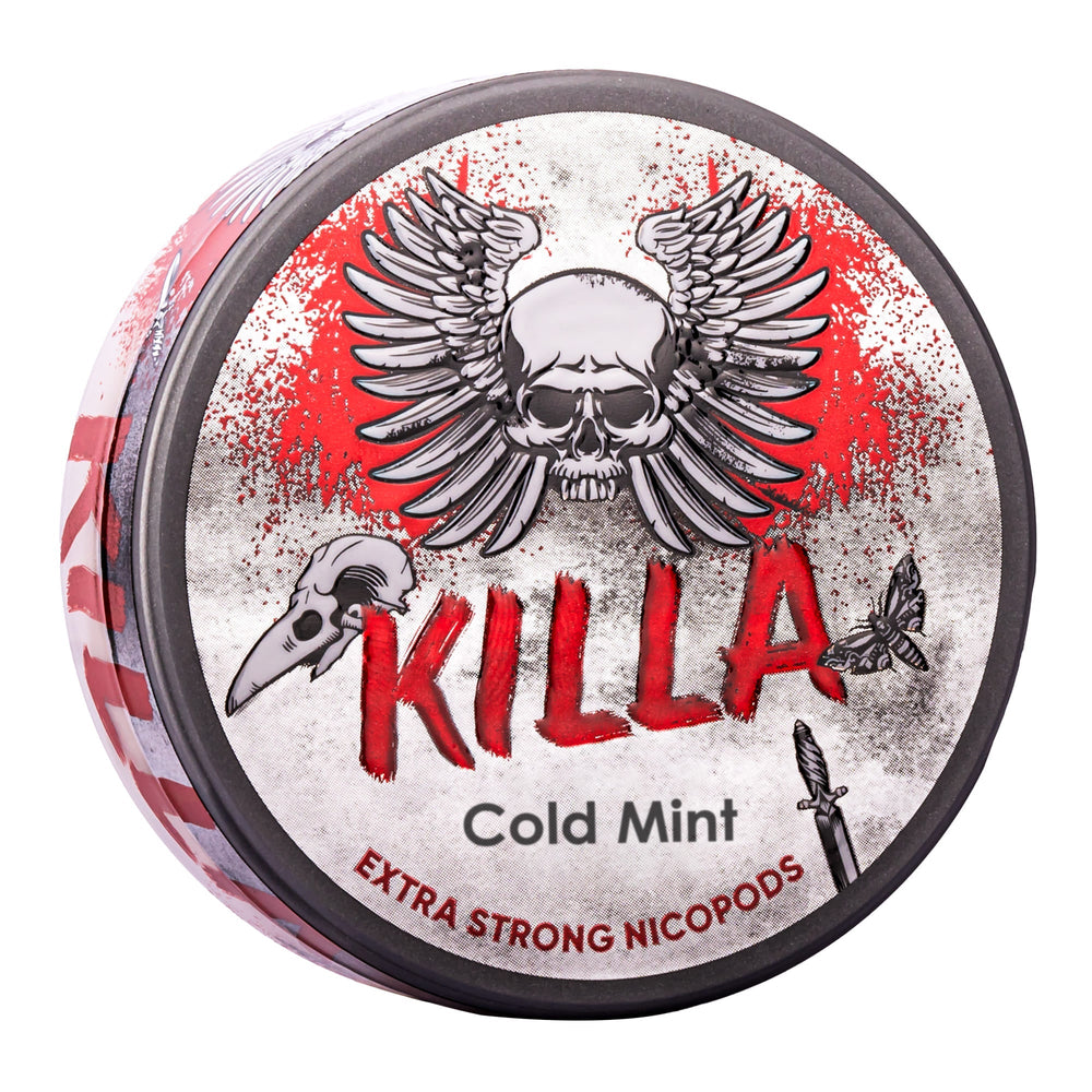 Killa - Cold Mint Nicotine Pouches (12.8mg)