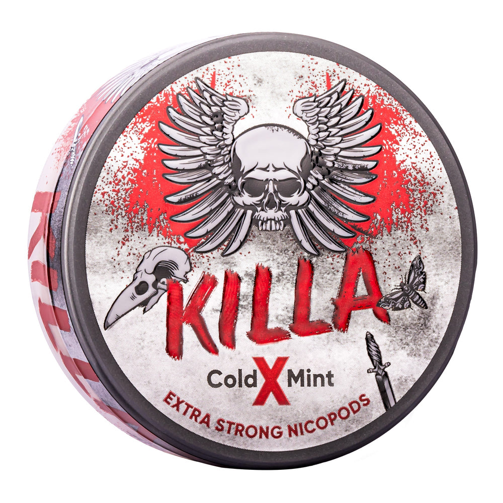 Killa - Cold x Mint Nicotine Pouches (12.8mg)