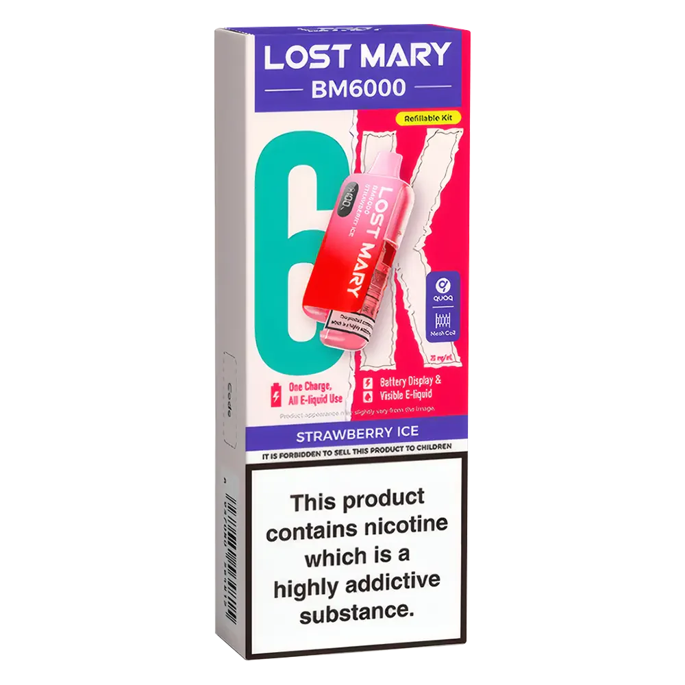 Lost Mary BM6000 Strawberry Ice Prefilled Pod Kit