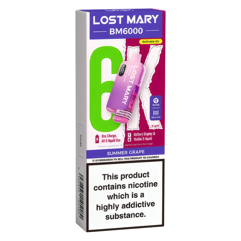 Lost Mary BM6000 Summer Grape Prefilled Pod Kit