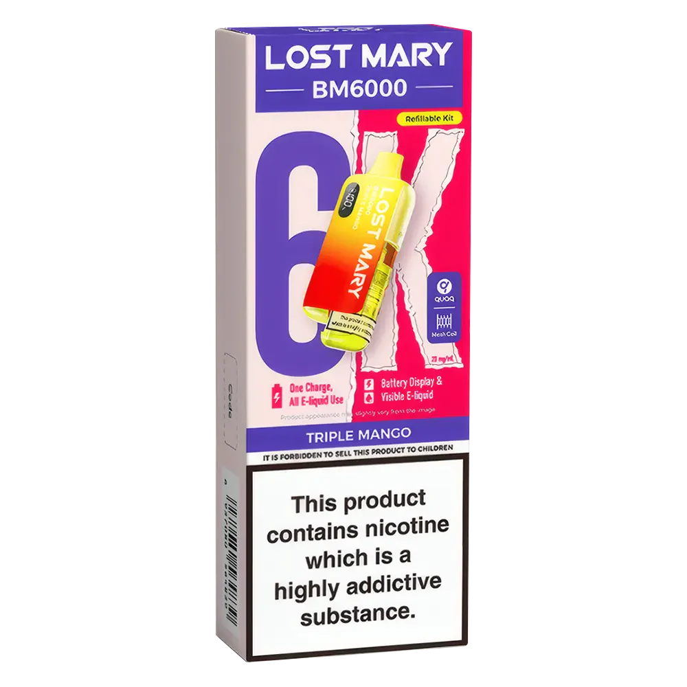 Lost Mary BM6000 Triple Mango Prefilled Pod Kit