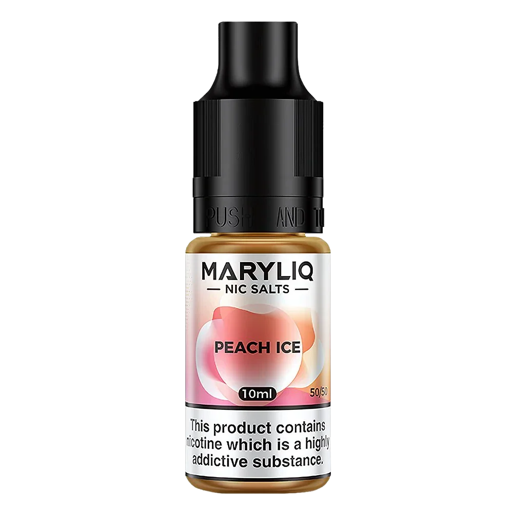 Maryliq Peach Ice Nic Salt by Lost Mary Vape