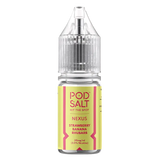 Pod Salt Nexus Strawberry Banana Rhubarb Nic Salt Vape Juice