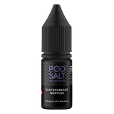Pod Salt Blackcurrant Menthol Nic Salt Vape Juice