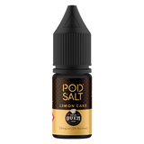 Pod Salt Lemon Cake 10ml Nicotine Salt E-liquid Fusion