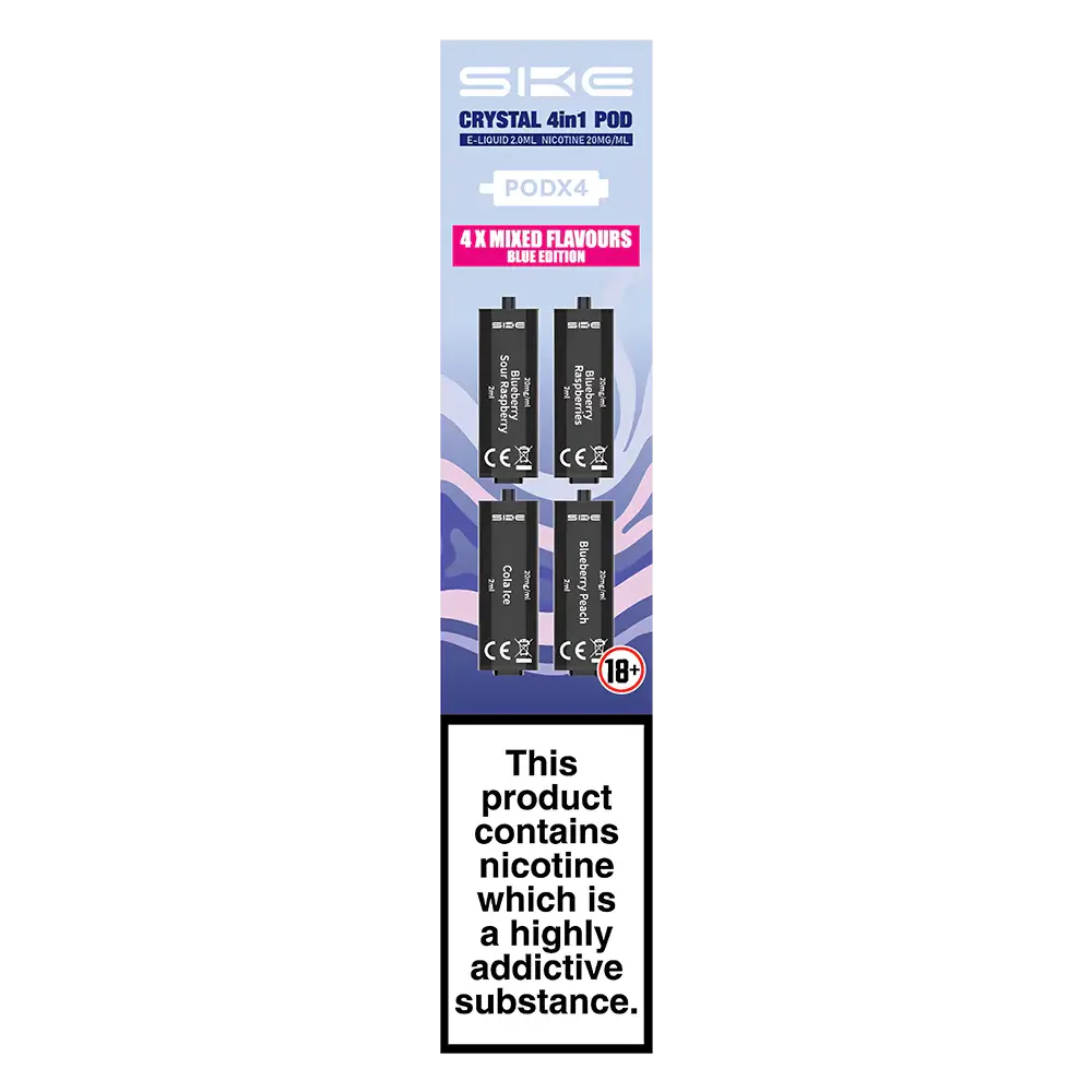 SKE Crystal 4 in 1 Prefilled Pods