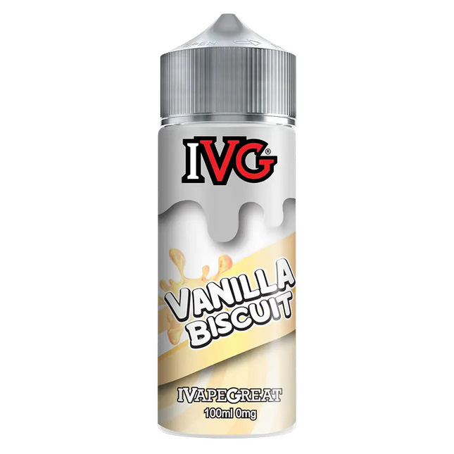 IVG Vanilla Biscuit Vape Juice 100ml - Scent Vape