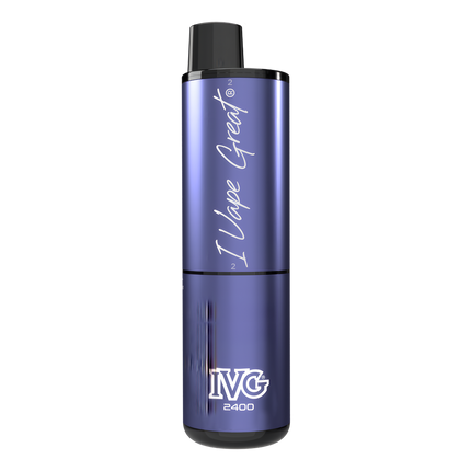 IVG 2400 Grape Ice Prefilled Pod Kit - Scent Vape
