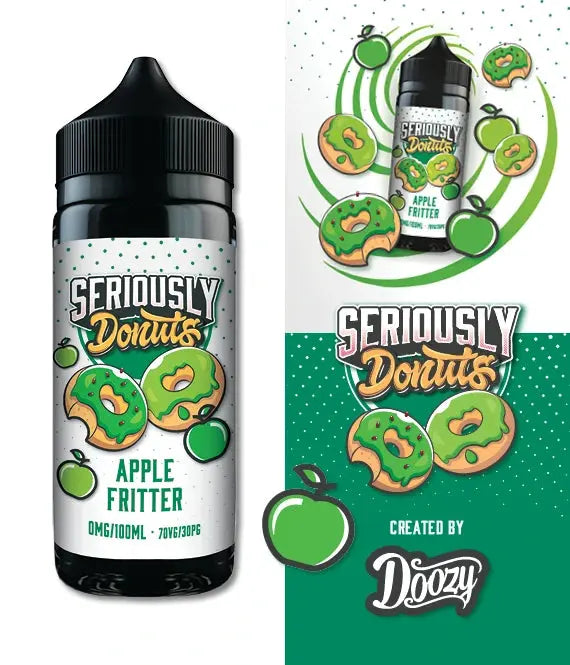 Seriously Donuts Apple Fritter E-liquid Shortfill - Scent Vape