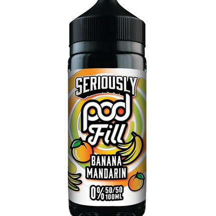 Seriously Pod Fill Banana Mandarin E-liquid Shortfill - Scent Vape