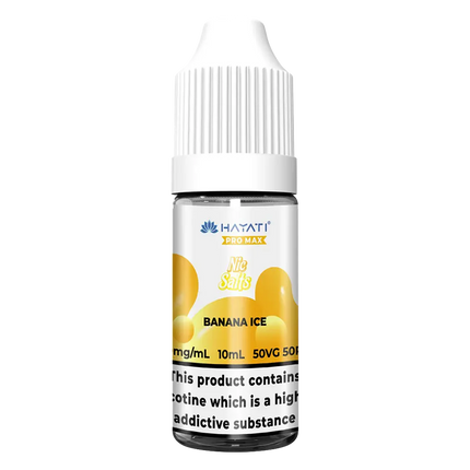 Hayati Pro Max Banana Ice Nic Salt Vape Juice - Scent Vape