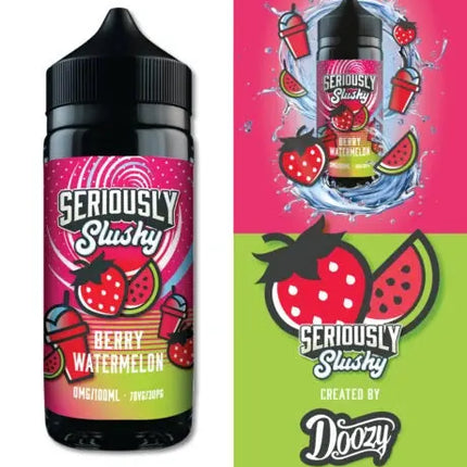 Seriously Slushy Berry Watermelon E-liquid Shortfill - Scent Vape