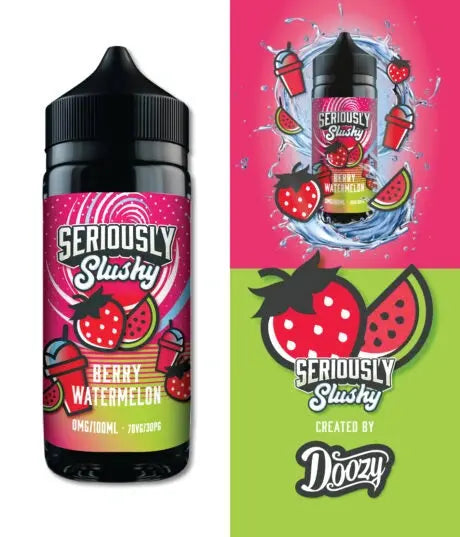 Seriously Slushy Berry Watermelon E-liquid Shortfill - Scent Vape
